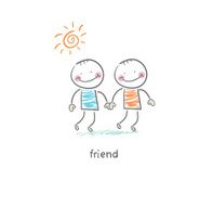 friends illustration N2