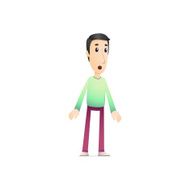 character in various poses N18