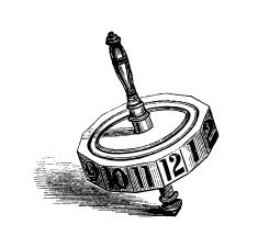Old-Fashion Games Teetotum