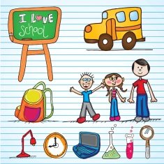 Back to school icons N10