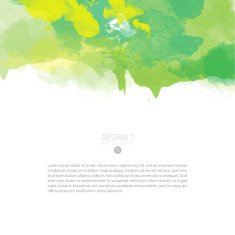 Vector watercolor template N103