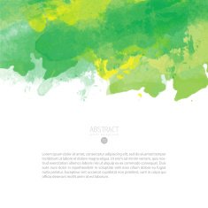 Vector watercolor template N104