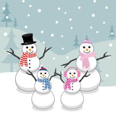 snowman family N8