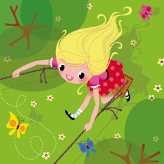 Girl on the swing N4