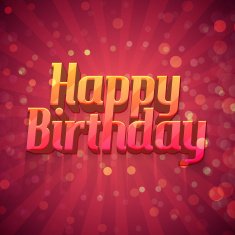Template design posters postcards greeting cards brochures a happy birthday N2