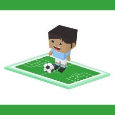 soccer cartoon character N30
