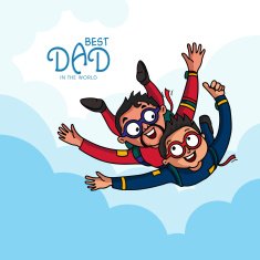Happy Father's Day celebration concept N4