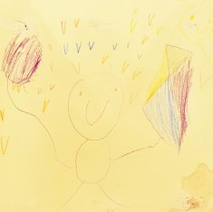 Abstract Children Drawing N27