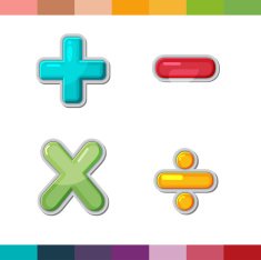 Font Cute Design Cartoon Style Vector Set N8