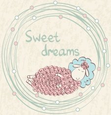 Sleeping sheep N5