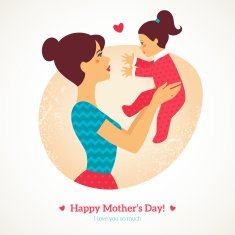Happy Mother's Day Vector illustration N4
