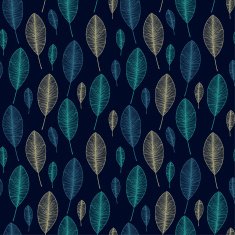 Linear hand drawn decorative seamless pattern