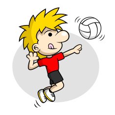 Volleyball Spike N2