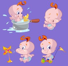 collection of cute baby's