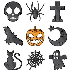 Halloween symbols