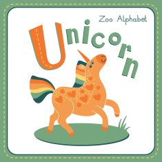 Letter U - Unicorn free image download