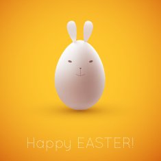 happy easter greeting card N24