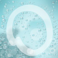 Letter and water drop N22