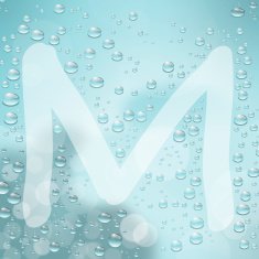 Letter and water drop N23