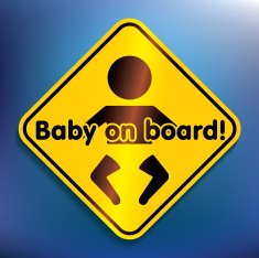 Baby On Board Sticker N16