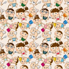seamless family pattern N3