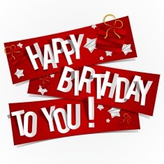 happy birthday greeting card N58