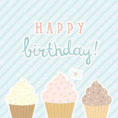 happy birthday greeting card N59