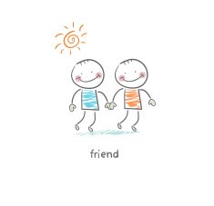 friends illustration N2
