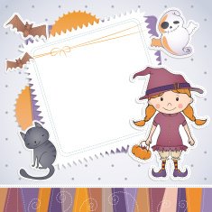 Halloween card design N3
