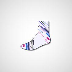 Abstract illustration on sock N144