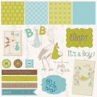 Baby Boy Announcement N2