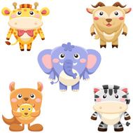 cute animal collection N6