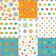 Set of baby patterns N2