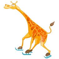 Cartoon Character Giraffe N2