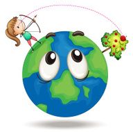 Girl and earth N2
