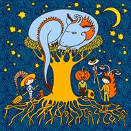 Halloween card N12