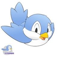 Cute Cartoon Bird N2