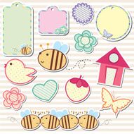 Sweet and Cute Garden Clip Art