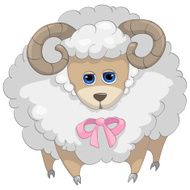 Cartoon Character Sheep N2