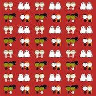 halloween couples pattern