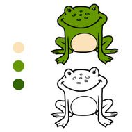 Coloring book (frog) N6