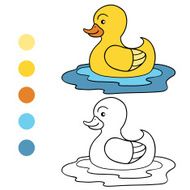 Coloring book (duck) N9