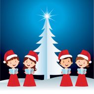 Children Christmas performance