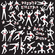 dancing people icons N2