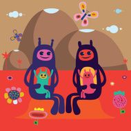 Aliens picnic