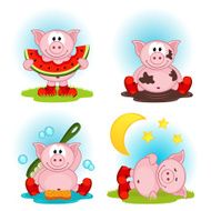 pig in action