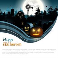 Modern Halloween background N2