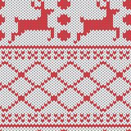 Seamless pattern with winter sweater design N3