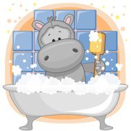 Cute Hippo