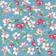 Vintage Floral Background - seamless pattern N9